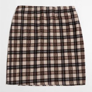 TARTAN MINI SKIRT